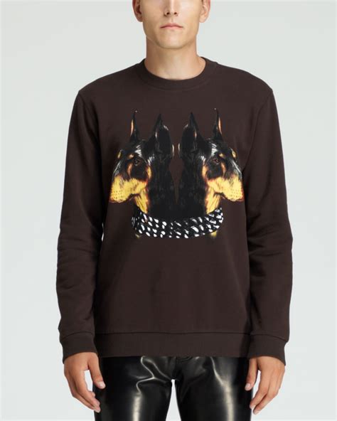 doberman sweatshirt givenchy|Givenchy crest sweatshirt.